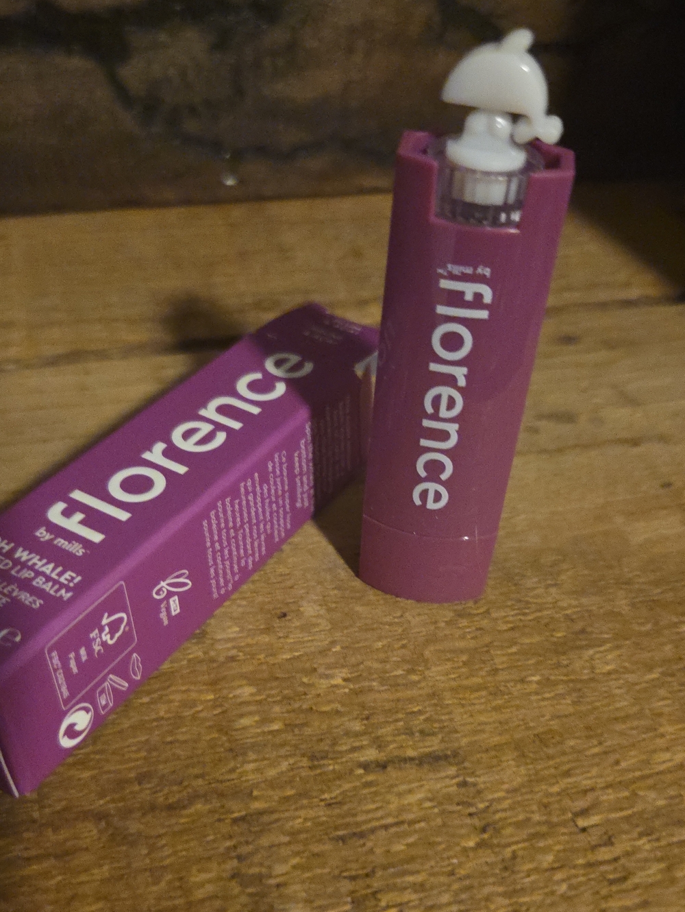 Florence Lip Balm Stick - Plum Purple